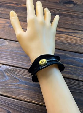 原创复古男女款头层牛皮手镯手环