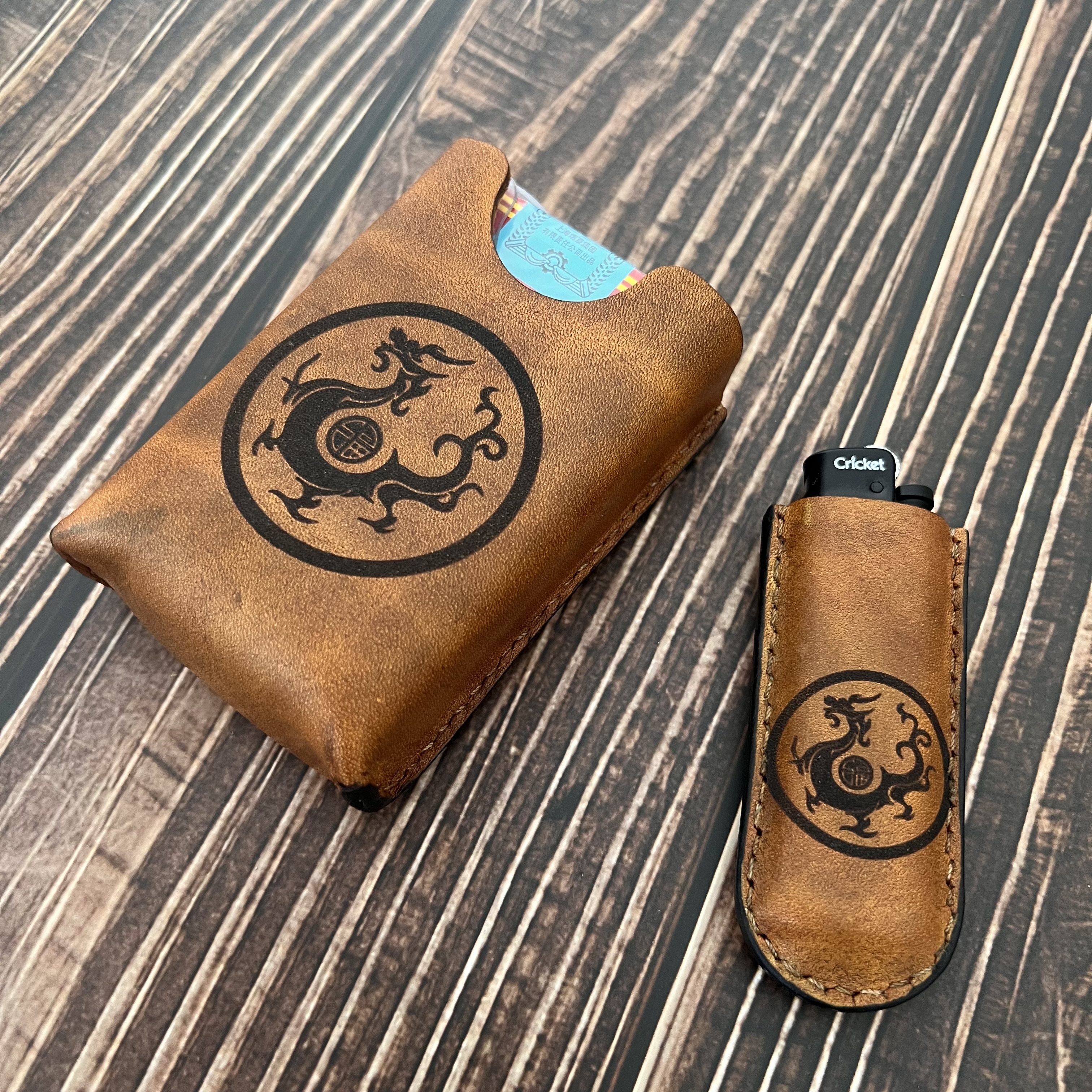 复古烟盒软包香烟盒真皮烟盒20支装烟盒子头层牛皮纯手工制作原创