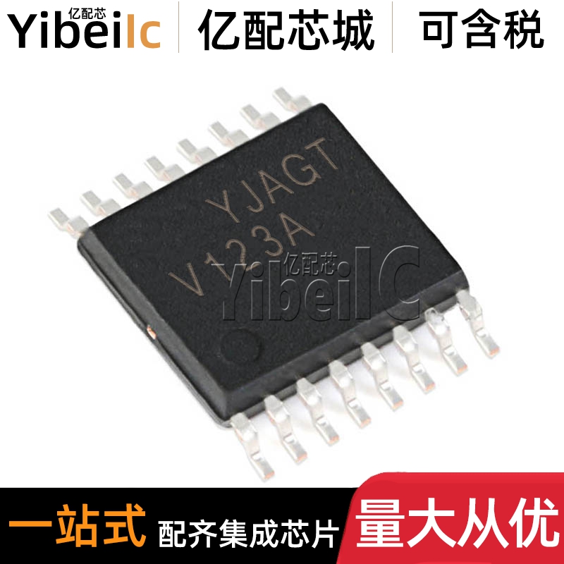 原装 74VHC123AMTCX TSSOP-16 贴片 AMTC AMT AM 多谐振荡器 芯片