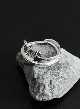 高桥吾郎925纯银戒指银饰复古