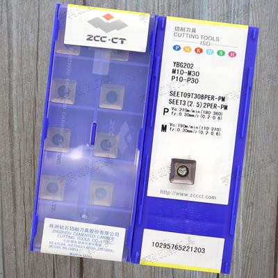 特促株洲数控面铣刀片SEET09T308PER-PM YBG202