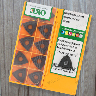 原装正品株洲数控刀片WNMG080408-OPM OC2125 WNMG080404/12-OPM