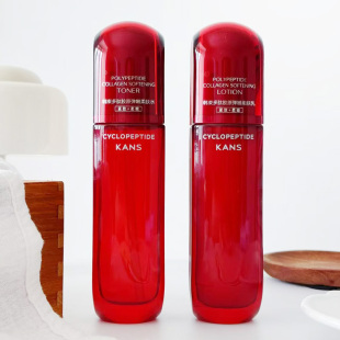 淡纹紧致抗皱提亮肤色正品 Kans韩束红蛮腰水乳面霜套装 补水保湿