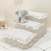 宝丽珍宠物猫狗楼梯防滑爬梯台阶上床保护关节髌骨马尔济斯定制