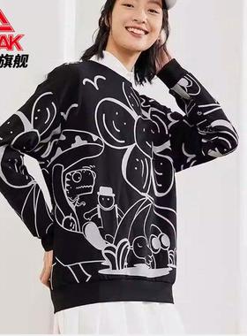 匹克圆领青少年男女学生卫衣2026春季新款潮流百搭套头衫DF623042