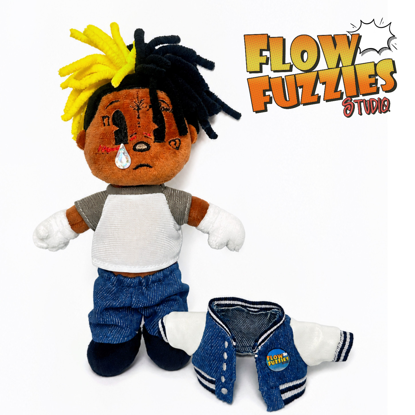 【现货!】FlowFuzzies Studio原创潮流卡通玩偶挂件-xxxtentacion图片