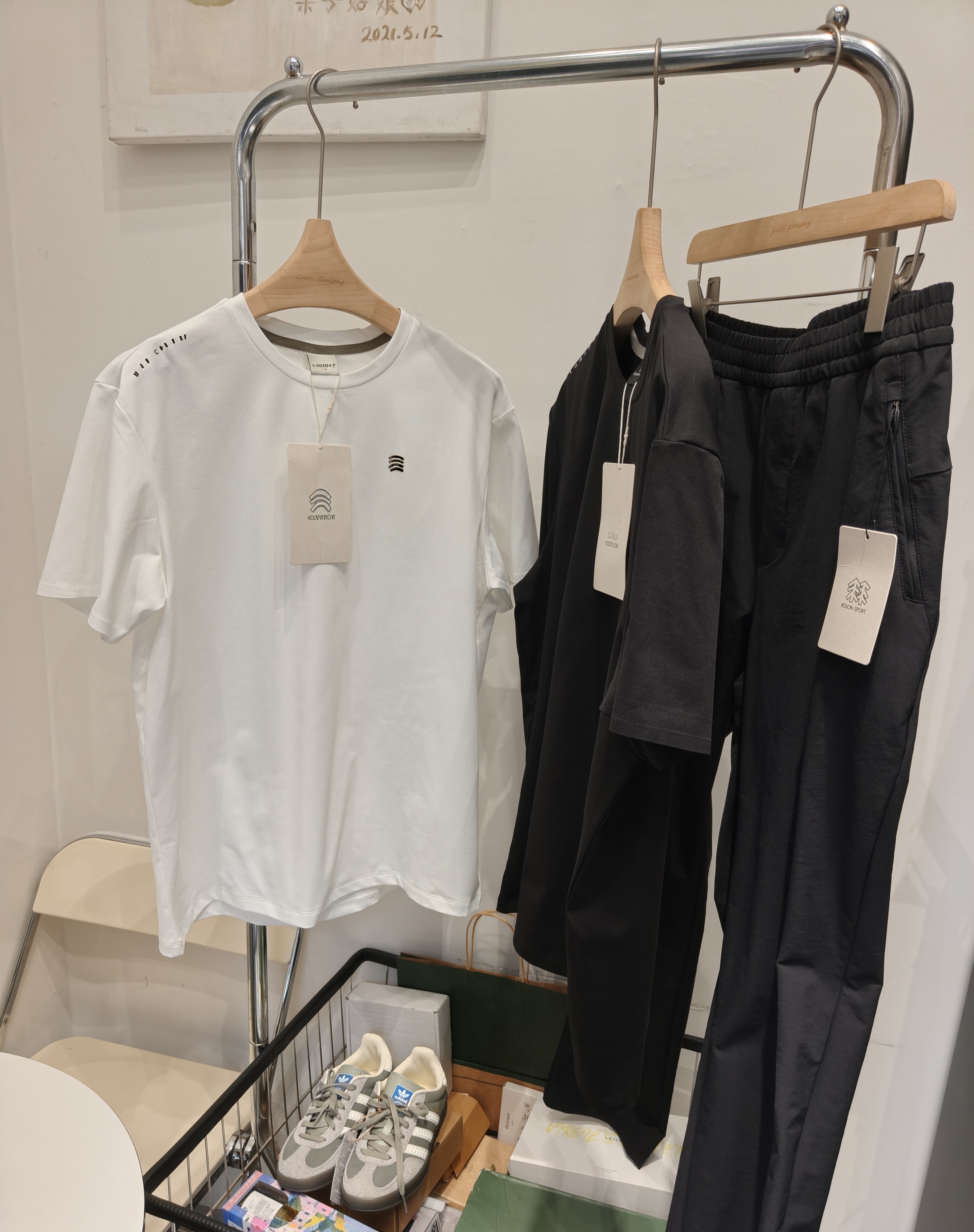 版型好有精气神～速干男士圆领短袖T恤纯色运动弹力舒适夏季新款