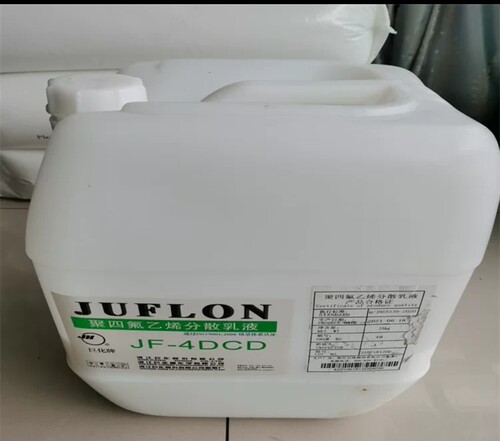 现货PTFE浙江巨化JF-4DCD喷涂浸泡不粘分散性铁氟龙乳液水性分散