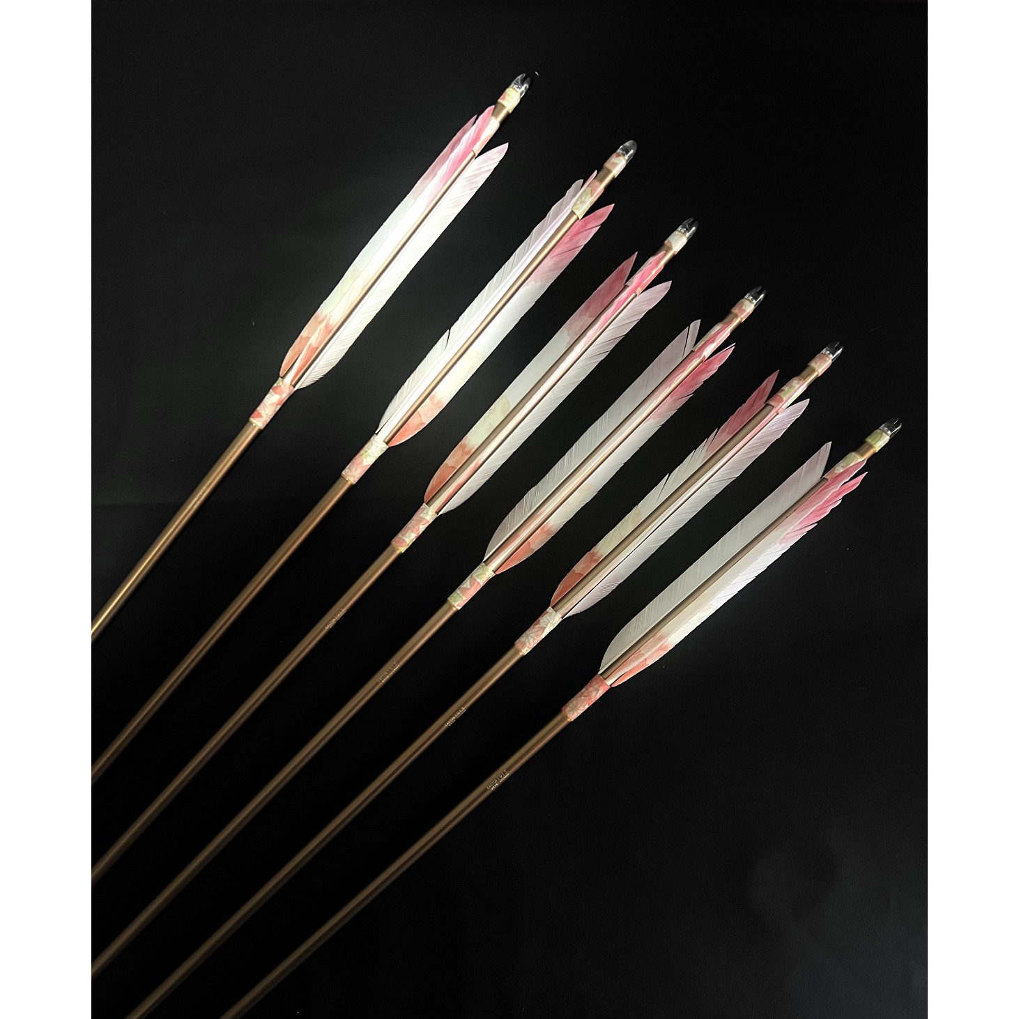 弓道用品 日本原装伊斯顿和矢 红叶桃