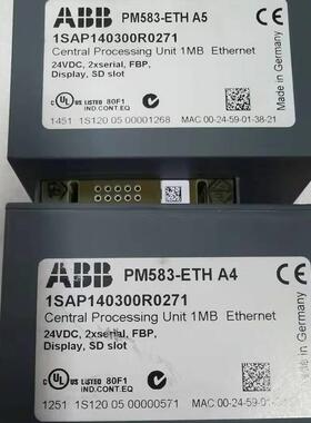 议价 CPU模块PM583-ETH A4 A5 A91SAP140300R0271