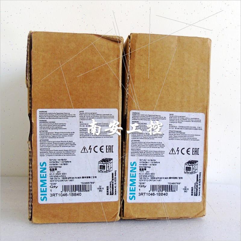 议价3RT1044/1045-1B..0 3RT1046/1446-1BB40 DC24V 接触器