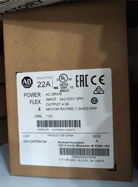 AB 25B-B2P5N104 POWER FLEX 4M 罗克韦尔变频器
