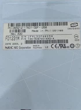 议价FD1231M NEC 图议