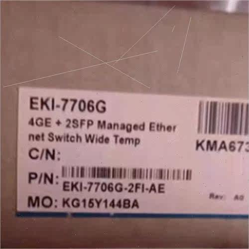 询价研华交换机EKI-7706G-2FI-AE,库存