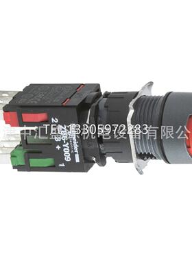 议价XB6AA自复位按钮XB6AA45B塑料1开1闭圆形红色16mm平头按钮