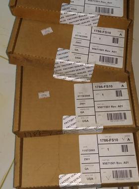 议价1786-FS10 PLC  AB模块 1786-FS10