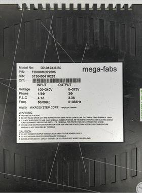 议价台湾mega-fabs D2-0423-S-B0 HIWIN FRLS202B506A FRMS202B5A