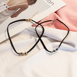 热巴同款锁骨链颈链