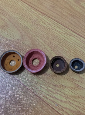 打气筒配件活塞高压老式气筒牛皮碗密封胶圈气泵32/35mm皮碗气嘴