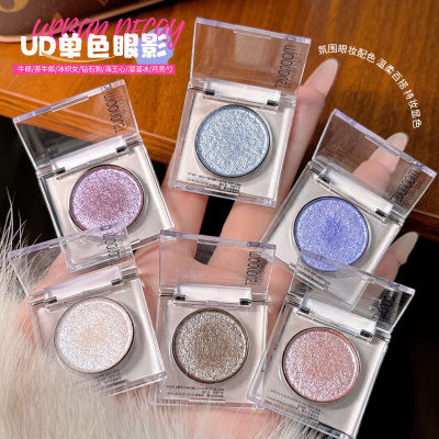 透光碎闪妆！ Urban Decay衰败城市单色眼影UD茶牛郎织女钻石狗