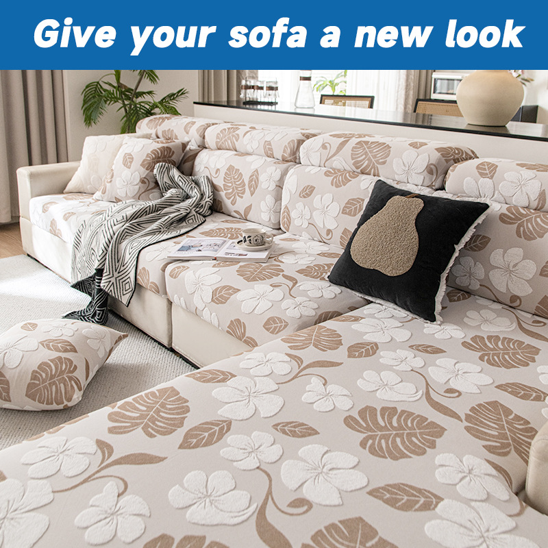 跨境2025新款防猫抓沙发笠全包万能套四季通用防滑坐垫弹力沙发罩