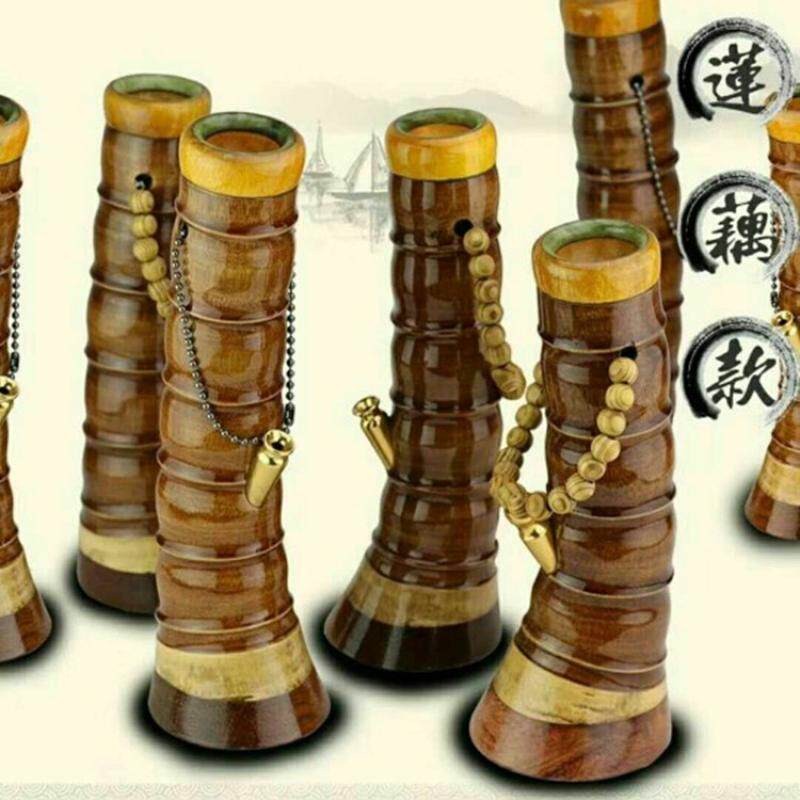 天然新款时尚高档玉石口短莲藕款竹烟筒水烟筒水烟枪