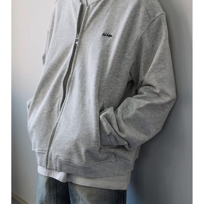 LH store 日系复古刺绣棒球领开衫卫衣男女春秋休闲宽松上衣外套