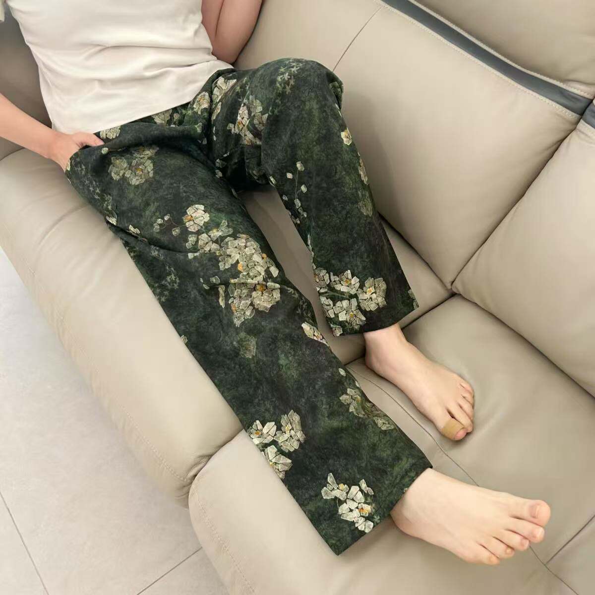 薄款透气夏季宽松棉绸