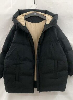 李宁春季男女儿童中款羽绒服抗静电85%鸭绒防风连帽羽绒服YYMV069