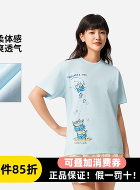 李宁2025秋季女子短袖运动潮流舒适休闲圆领T恤文化衫AHSV692