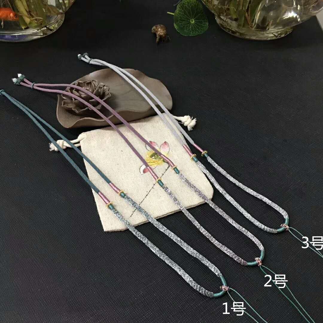 精美挂绳毛衣链水晶玛瑙珠宝玉石绳