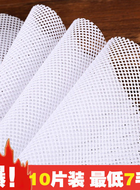 十片装圆形硅胶蒸笼垫食品级不粘商用早餐店馒头蒸笼布小笼包屉布