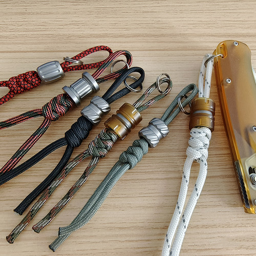 编好钛合金刀坠刀具防丢绳