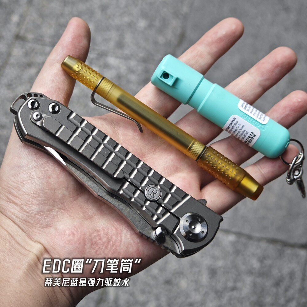 磁吸笔半透明树脂带笔夹签字笔