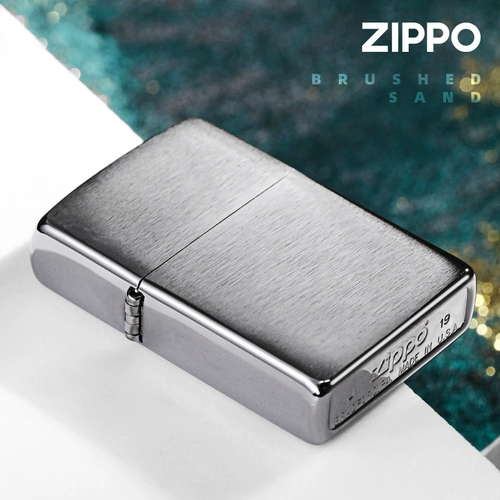 zippo Оригинальная импортная зажигалка, матовый классический оригинальный песок, США