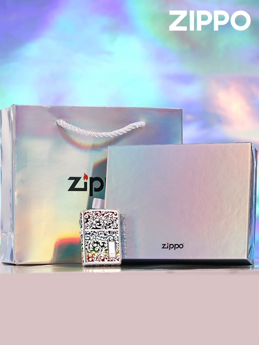 Мужская радужная ветрозащитная зажигалка на керосине, делается под заказ, подарок на день рождения