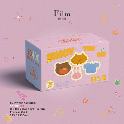 特效36张彩色彩色复古胶卷