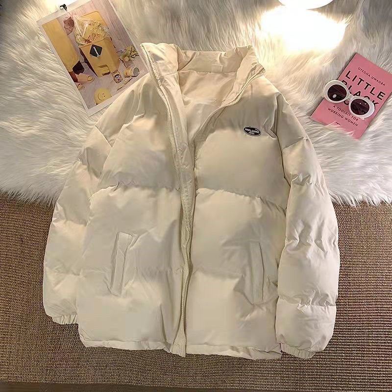 棉服女ins潮春夏加厚设计感小众面包服外套韩版宽松时尚短款棉衣