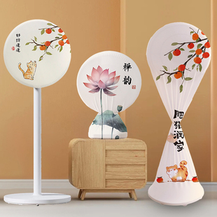 电风扇罩防尘罩全包家用高弹力布艺2025新款立式落地式电扇保护套