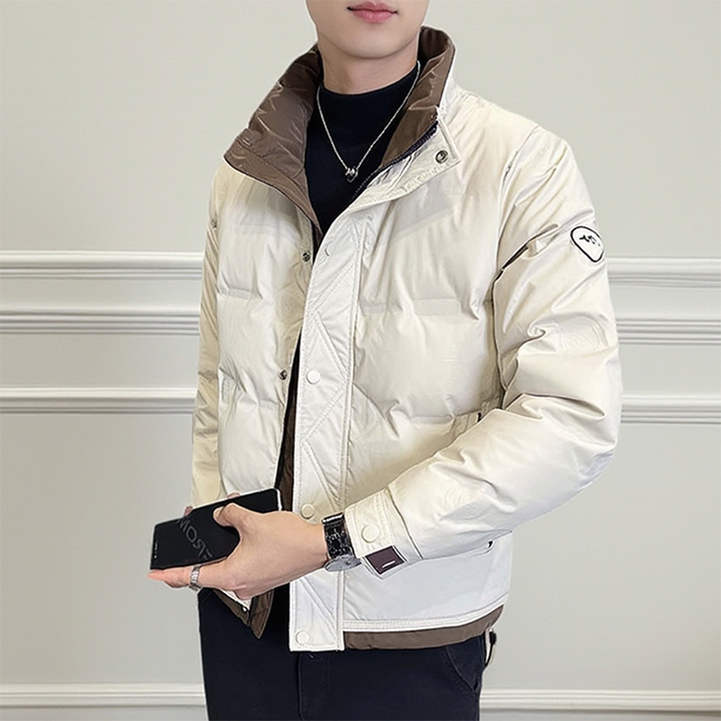 小码男士青年休闲百搭羽绒服