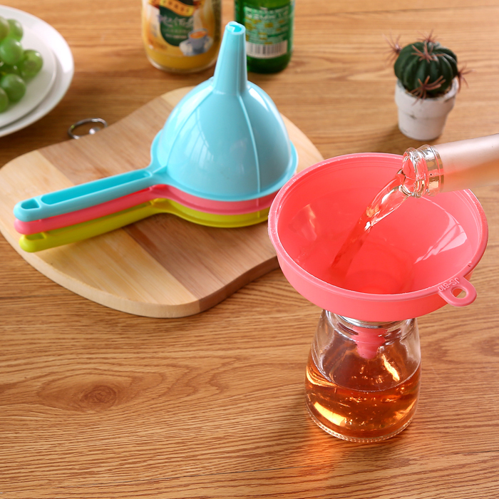 多功能家用漏斗大口径漏斗过滤网