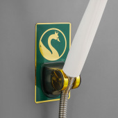 免打孔花洒支架浴室万向淋浴头固定可调节挂喷头固定器底座QC