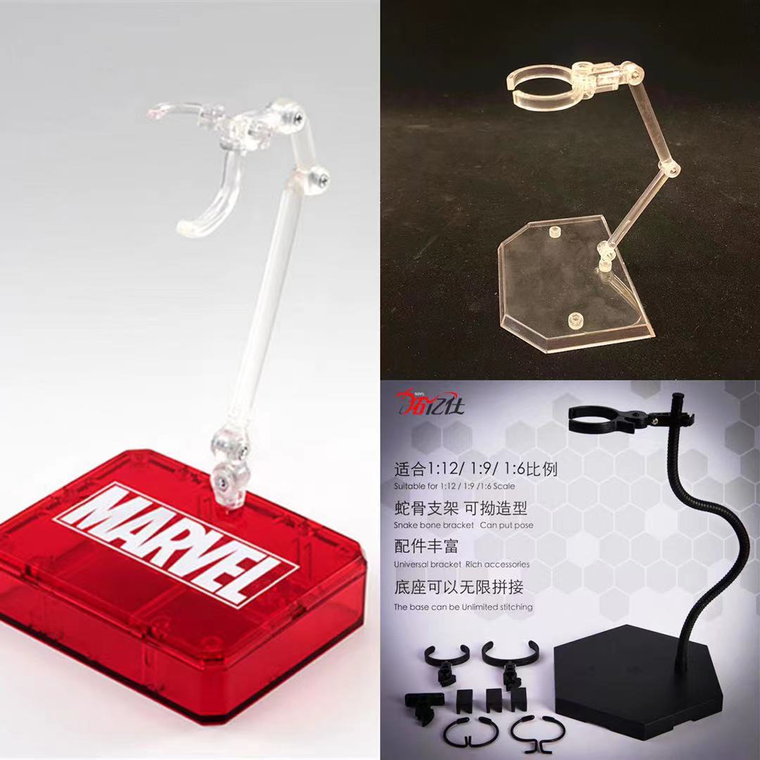 6/7/12寸高达模型万能支架 robot魂shf圣斗士漫威模型手办地台