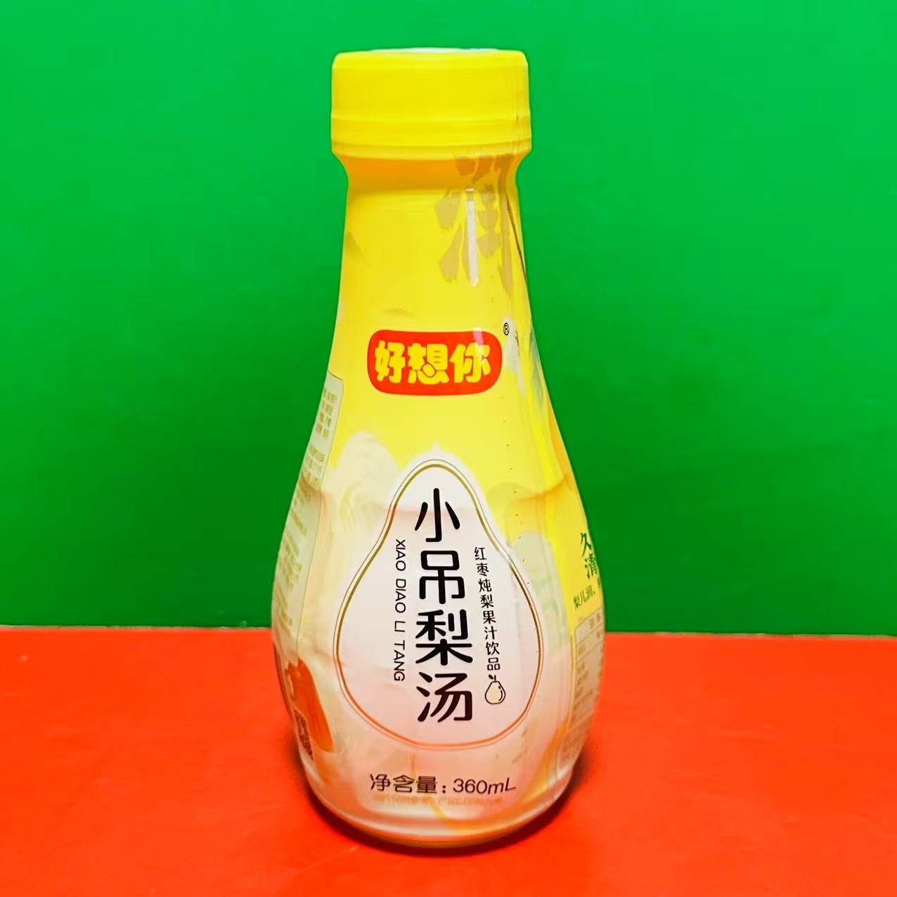 临期特价 好想你小吊梨汤红枣炖梨果汁饮品360ml瓶装休闲植物饮料