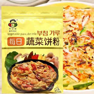 小伙子蔬菜饼粉500g袋装 早餐速食煎饼调味面粉原料食用粉五谷淀粉