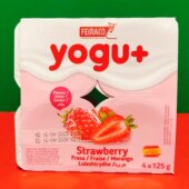 4杯 125g 休闲饮品 西班牙进口波美克草莓风味酸奶500g 临期特价