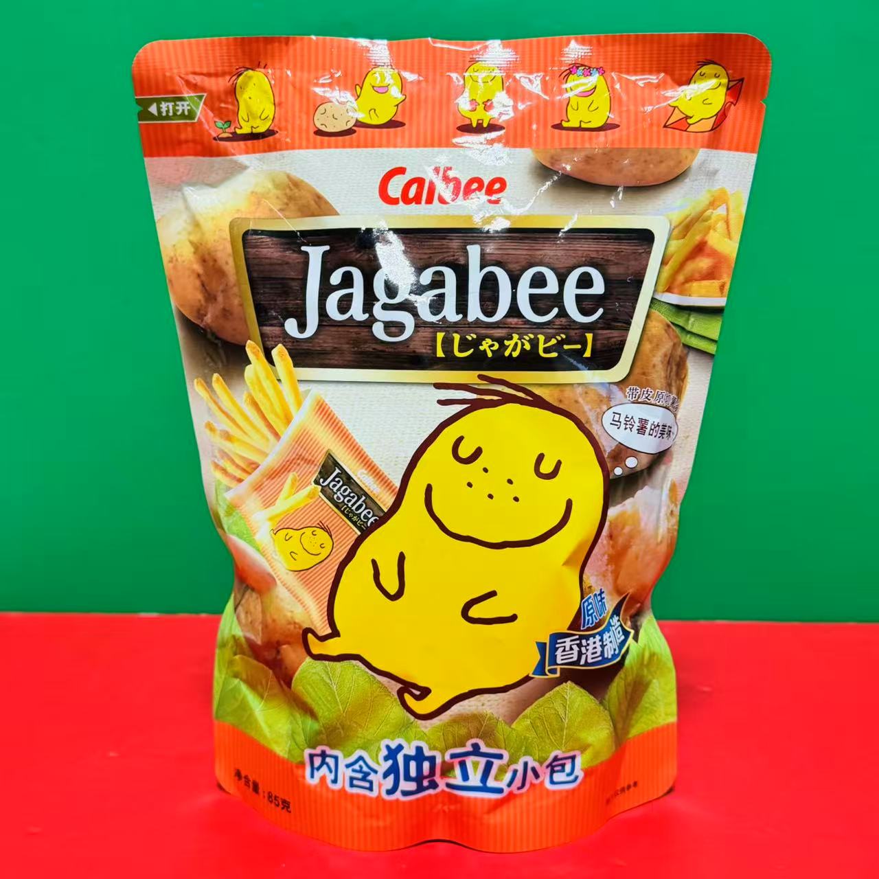 临期特价卡乐B薯条原味85g袋装办公休闲煲剧零食膨化食品原切薯条