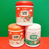 临期特价 食尚城堡山药葛根玉米粉红豆薏米百合山药杏仁粉400g罐装