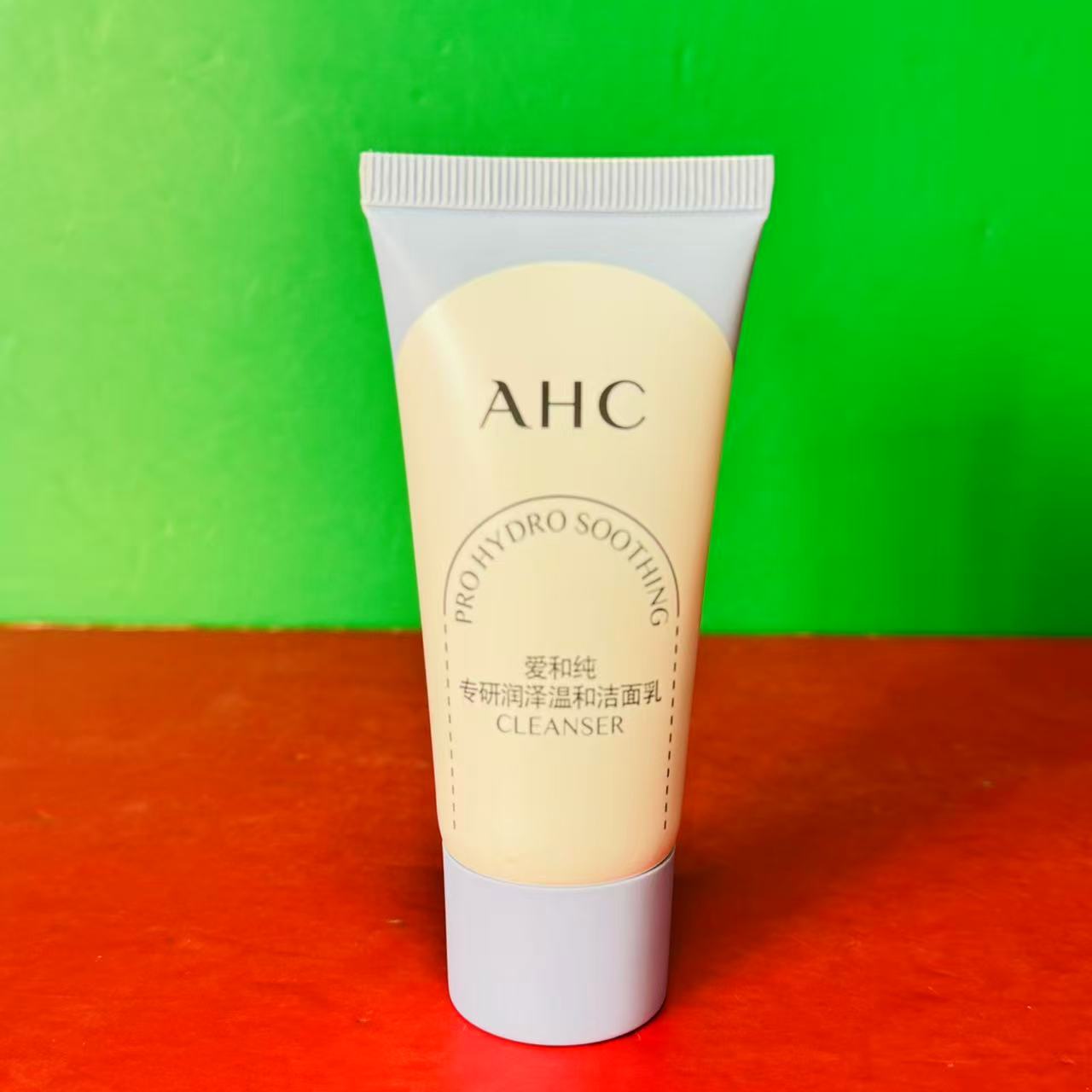 临期特价 AHC爱和纯专研润泽温和洁面乳30g单支装 面部清洁洗面奶