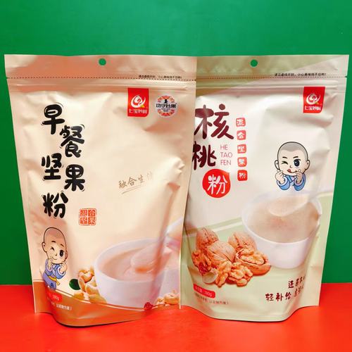 临期特价 七宝妙树早餐坚果粉核桃粉280g袋装 方便冲调混合坚果粉